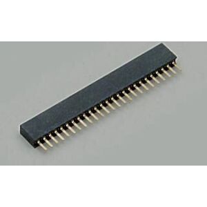 BKL 10120977 conector hembra - 34 vías, Negro BKL 10120977 conector hembra - 34 vías, Negro