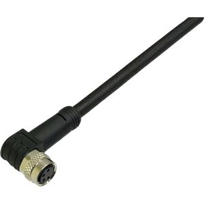 BKL Electronic 2700012 Sensor/Actuator Cable - 2m, M8, 4-pin, Black BKL Electronic 2700012 Sensor/Actuator Cable - 2m, M8, 4-pin, Black