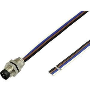 BKL Electronic 2703005 Sensor/Actuator M12 Connector - IP65/IP67/IP68 - 0.5m or 5m BKL Electronic 2703005 Sensor/Actuator M12 Connector - IP65/IP67/IP68 - 0.5m or 5m