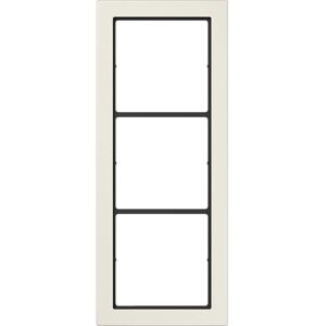 Cadre Interrupteur Triple Jung FD983W - Design Plat - 3 Fois - IP44 - Publicité Cadre Interrupteur Triple Jung FD983W - Design Plat - 3 Fois - IP44 - Publicité