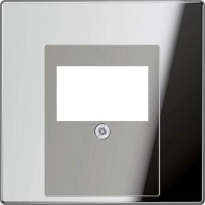 Jung GCR2969T Plaque Centrale Chromée - Capot électrique - Publicité Jung GCR2969T Plaque Centrale Chromée - Capot électrique - Publicité