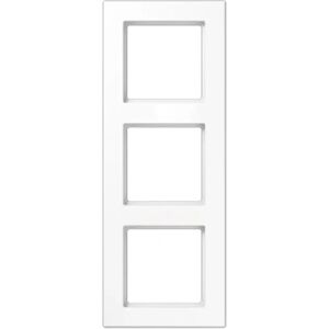 JUNG AC583WW - 3-Gang Switch Frame, Alpine White - Switch Frame JUNG AC583WW - 3-Gang Switch Frame, Alpine White - Switch Frame