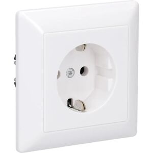 Jung Alpine White 2P+T Electrical Outlet - IP20 Jung Alpine White 2P+T Electrical Outlet - IP20