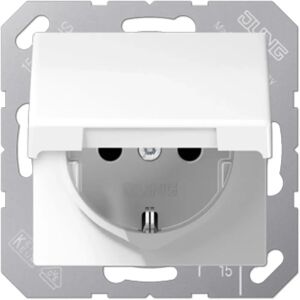 JUNG AS1520 BFKIKL - Safety-Plus, blanco alpin - Electrical Outlet JUNG AS1520 BFKIKL - Safety-Plus, blanco alpin - Electrical Outlet