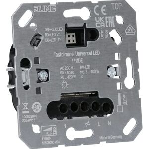 JUNG Universele LED-dimmer - Fase-aansnijding / Fase-uitsnijding - 1711DE JUNG Universele LED-dimmer - Fase-aansnijding / Fase-uitsnijding - 1711DE