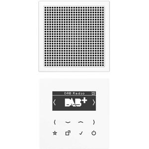 JUNG DAB+ Radio Weiss - Mono, UKW, DAB+ - Radio, Weiss JUNG DAB+ Radio Weiss - Mono, UKW, DAB+ - Radio, Weiss