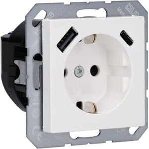 JUNG Alpinweiß USB-Steckdose - Elektrischer Anschluss JUNG Alpinweiß USB-Steckdose - Elektrischer Anschluss
