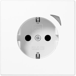 Jung Alpine White Bluetooth Smart Outlet - Electrical Outlet Jung Alpine White Bluetooth Smart Outlet - Electrical Outlet