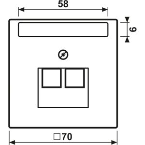 Jung LS969-2NAUAWW Alpine White Wall Plate and Cover - LS 969-2 NAUA series Jung LS969-2NAUAWW Alpine White Wall Plate and Cover - LS 969-2 NAUA series