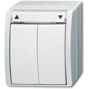 Busch-Jaeger 2601/4 W-54 Wippe-Schalter IP44 Weiß Busch-Jaeger 2601/4 W-54 Wippe-Schalter IP44 Weiß