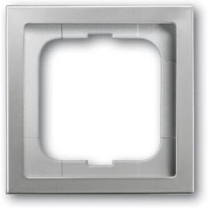 Busch-Jaeger 1721-866K Stainless Steel Wall Plate - 1 Module, IP20 Busch-Jaeger 1721-866K Stainless Steel Wall Plate - 1 Module, IP20