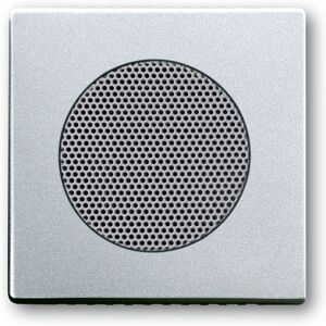 Busch-Jaeger 8253-83 Väggplatta aluminium-silver - Högtalare Busch-Jaeger 8253-83 Väggplatta aluminium-silver - Högtalare