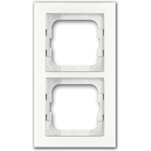 Busch-Jaeger 1722-280 Vægpanel - 2-Knapper, Hvid, Glas Busch-Jaeger 1722-280 Vægpanel - 2-Knapper, Hvid, Glas