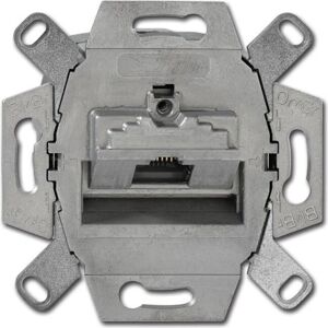 Busch-Jaeger Grau Cat6A Netzwerksockel - Netzwerksockel Busch-Jaeger Grau Cat6A Netzwerksockel - Netzwerksockel
