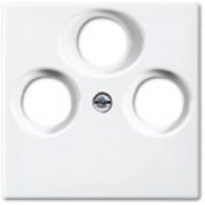 Busch-Jaeger 1743-03-914 Zentralplatte - IP20, 3 Module, Weiß Busch-Jaeger 1743-03-914 Zentralplatte - IP20, 3 Module, Weiß