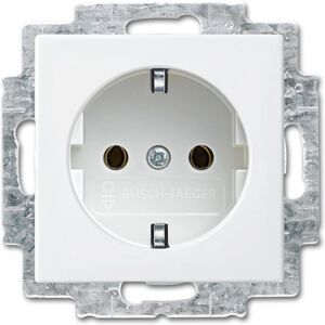 Busch-Jaeger Model 20EUCR-914 Wit IP20 Stopcontact Busch-Jaeger Model 20EUCR-914 Wit IP20 Stopcontact