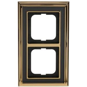Busch-Jaeger 1722-835 Anthrazit - Rahmen 2-fach Metallschalter Busch-Jaeger 1722-835 Anthrazit - Rahmen 2-fach Metallschalter