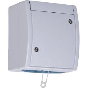 Busch-Jaeger Modell 2610/6 W-53 Schalter - Aufputz - Grau/Blaugrün Busch-Jaeger Modell 2610/6 W-53 Schalter - Aufputz - Grau/Blaugrün