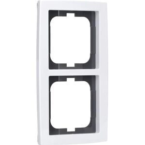 Busch-Jaeger 2-Gang White Plastic Wall Frame - Wall Frame Busch-Jaeger 2-Gang White Plastic Wall Frame - Wall Frame