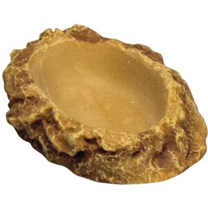 HOBBY - Pet Bowl - Flat with Rock Effect - Ideal for Turtles HOBBY - Pet Bowl - Flat with Rock Effect - Ideal for Turtles