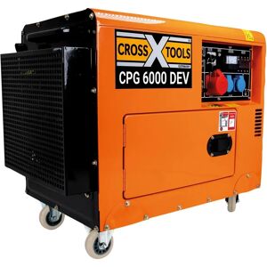 Cross Tools CPG 6000 DEV Diesel Stromerzeuger - Leistungsstark, Mobil, Langlebig Cross Tools CPG 6000 DEV Diesel Stromerzeuger - Leistungsstark, Mobil, Langlebig