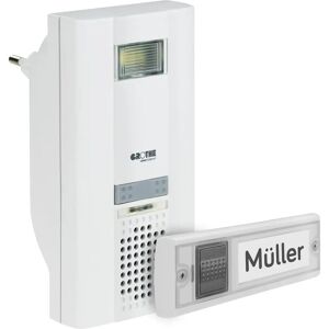 Grothe MISTRAL 400 Système de Sonnerie Sans Fil - 17 Mélodies, LED Grothe MISTRAL 400 Système de Sonnerie Sans Fil - 17 Mélodies, LED