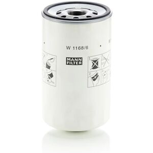 Mann Oil Filter for W 1168/6 - Screw-in, 108mm Dia, 187mm High Mann Oil Filter for W 1168/6 - Screw-in, 108mm Dia, 187mm High