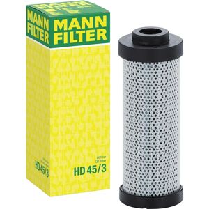 MANN-FILTER HD 45/3 Hydraulic Filter - Original quality, Fine contaminant separation, Suitable for hydraulic systems MANN-FILTER HD 45/3 Hydraulic Filter - Original quality, Fine contaminant separation, Suitable for hydraulic systems