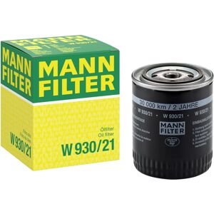 MANN-FILTER Ölfilter W 930/21 - Fahrzeugkompatibel MANN-FILTER Ölfilter W 930/21 - Fahrzeugkompatibel
