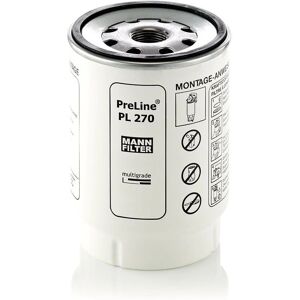 Filtro de combustível MANN FILTER PL 270 X com junta - Filtro de combustível Filtro de combustível MANN FILTER PL 270 X com junta - Filtro de combustível