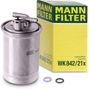 MANN-FILTER WK 842/21 x Filtre à Carburant - Filtre pour Audi A4/A6 MANN-FILTER WK 842/21 x Filtre à Carburant - Filtre pour Audi A4/A6