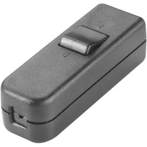 INTERBÄR - Inline switch - 6A - Black INTERBÄR - Inline switch - 6A - Black