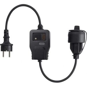 interBär Dusk-to-Dawn Switch - Timer 1-9h, IP44, Black interBär Dusk-to-Dawn Switch - Timer 1-9h, IP44, Black