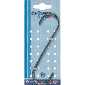 Gancho de carne zincado Posamo - 120mm - Pack de 10 Gancho de carne zincado Posamo - 120mm - Pack de 10