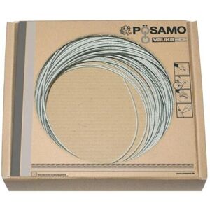 Posamo - Cable de acero galvanizado 6x7 5 mm 200 m - Cuerda de acero Posamo - Cable de acero galvanizado 6x7 5 mm 200 m - Cuerda de acero