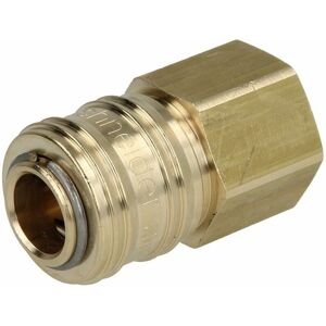 LE SANITAIRE Snelle koppeling van messing - 1/2'' - Messing profiel LE SANITAIRE Snelle koppeling van messing - 1/2'' - Messing profiel