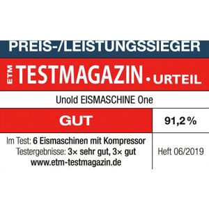 Unold 48865 - Noir, Acier inoxydable - Sorbetière à compresseur Unold 48865 - Noir, Acier inoxydable - Sorbetière à compresseur