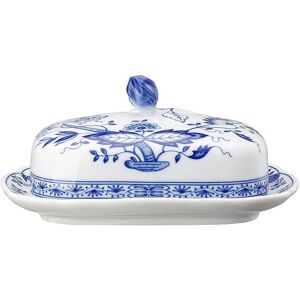 Hutschenreuther Blue Onion Pattern Butter Dish - Butter Dish Hutschenreuther Blue Onion Pattern Butter Dish - Butter Dish