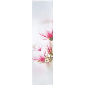 HOME WOHNIDEEN MAGNONE Gardinen - Magnolie-Motiv, 245x60cm, Rosa HOME WOHNIDEEN MAGNONE Gardinen - Magnolie-Motiv, 245x60cm, Rosa