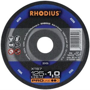 Disco de corte delgado Rhodius 205426 para acero - Herramienta de corte Disco de corte delgado Rhodius 205426 para acero - Herramienta de corte