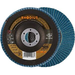 Rhodius LSZ F3 Disque à lamelles - Acier inoxydable - 125mm - Publicité Rhodius LSZ F3 Disque à lamelles - Acier inoxydable - 125mm - Publicité