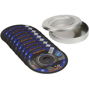 Disque de coupe en acier Rhodius XT67 125 mm - 10 pcs. Disque de coupe en acier Rhodius XT67 125 mm - 10 pcs.