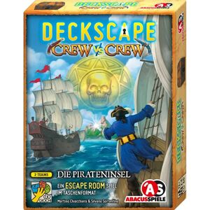 Abacus - Deckscape - Crew Vs Crew - Île des Pirates - Jeu de société - Publicité Abacus - Deckscape - Crew Vs Crew - Île des Pirates - Jeu de société - Publicité
