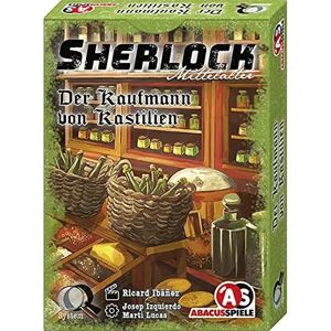 Abacusspiele 48216 Sherlock - Medieval Castile - Crime Card Game - Silver Abacusspiele 48216 Sherlock - Medieval Castile - Crime Card Game - Silver