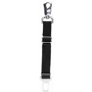 Trixie 1289 Dog/Car Lead - Adjustable 70cm Black and Red Trixie 1289 Dog/Car Lead - Adjustable 70cm Black and Red