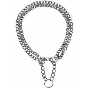 Trixie Dog Collar - Chrome - 45cm - Dog Training Trixie Dog Collar - Chrome - 45cm - Dog Training