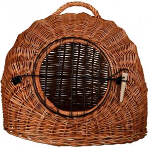 Trixie Wicker Cat Carrier with Metal Lattice (50 cm) Trixie Wicker Cat Carrier with Metal Lattice (50 cm)