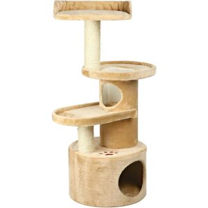 Trixie Oviedo Cat Tree - Beige - 105cm - Cat Tree Trixie Oviedo Cat Tree - Beige - 105cm - Cat Tree