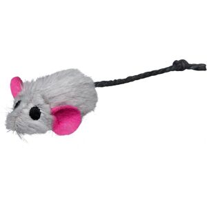 Giocattolo Trixie per cane/gatto - Set di 6 topini di peluche Giocattolo Trixie per cane/gatto - Set di 6 topini di peluche