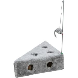 Trixie Cat's Cheese with Toys - Cat Toy for Exercise & Fun Trixie Cat's Cheese with Toys - Cat Toy for Exercise & Fun